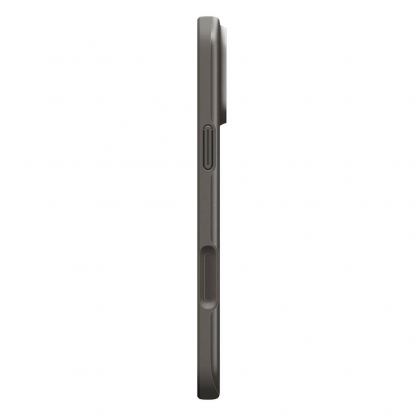 Качествен тънък матиран кейс с MagSafe за iPhone 18 Pro Max, iPhone 17 Pro Max - Spigen Thin Fit MagSafe Case (сив) 10