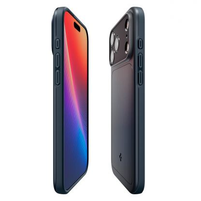 Качествен тънък матиран кейс с MagSafe за iPhone 18 Pro Max, iPhone 17 Pro Max - Spigen Thin Fit MagSafe Case (тъмносив) 9