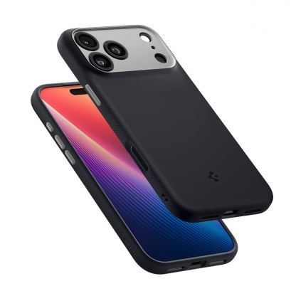 Силиконов (TPU) калъф с висока степен на защита с MagSafe за iPhone 18 Pro Max, iPhone 17 Pro Max - Spigen Nano Pop MagSafe Case (черен) 12