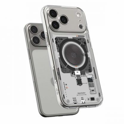 Хибриден кейс с висока степен на защита с MagSafe за iPhone 18 Pro, iPhone 17 Pro - Spigen Ultra Hybrid MagSafe Neo One Case (прозрачен) 6