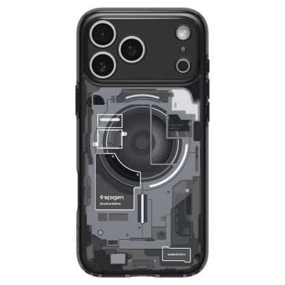 Хибриден кейс с висока степен на защита с MagSafe за iPhone 18 Pro, iPhone 17 Pro - Spigen Ultra Hybrid MagSafe Zero One Case (черен) 4