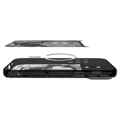Хибриден кейс с висока степен на защита с MagSafe за iPhone 18 Pro, iPhone 17 Pro - Spigen Ultra Hybrid MagSafe Zero One Case (черен) 9
