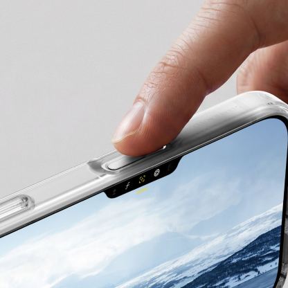 Хибриден кейс с висока степен на защита с MagSafe за iPhone 18 Pro, iPhone 17 Pro - AmazingThing Minimal Mag Hybrid MagSafe Case (прозрачен) 9