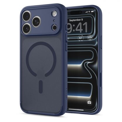 Хибриден кейс с висока степен на защита с MagSafe за iPhone 18 Pro Max, iPhone 17 Pro Max - Spigen Ultra Hybrid MagSafe Case (син) 10