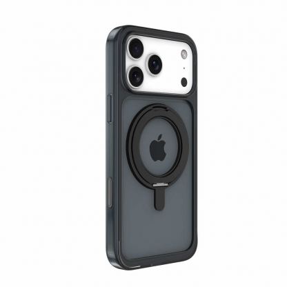 Хибриден удароустойчив кейс с MagSafe и вградена поставка за iPhone 18 Pro, iPhone 17 Pro - Prodigee Teek360 M Stand Case (черен) 3