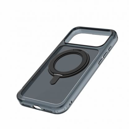 Хибриден удароустойчив кейс с MagSafe и вградена поставка за iPhone 18 Pro, iPhone 17 Pro - Prodigee Teek360 M Stand Case (черен) 7