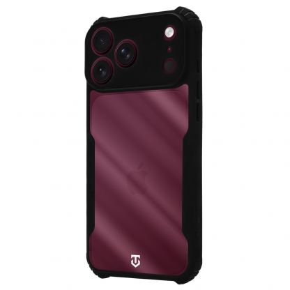 Хибриден удароустойчив кейс за iPhone 18 Pro, iPhone 17 Pro - Tactical Quantum Stealth Hybrid Case (прозрачен-черен) 2