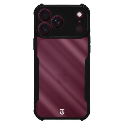 Хибриден удароустойчив кейс за iPhone 18 Pro, iPhone 17 Pro - Tactical Quantum Stealth Hybrid Case (прозрачен-черен) 3