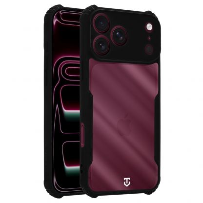 Хибриден удароустойчив кейс за iPhone 18 Pro, iPhone 17 Pro - Tactical Quantum Stealth Hybrid Case (прозрачен-черен) 5