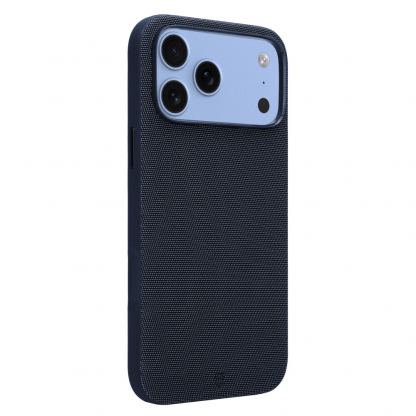 Текстилен калъф с MagSafe за iPhone 18 Pro Max, iPhone 17 Pro Max - Tactical MagForce WEARe Cover (син) 3
