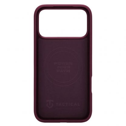Текстилен калъф с MagSafe за iPhone 18 Pro, iPhone 17 Pro - Tactical MagForce WEARe Cover (бордо) 2