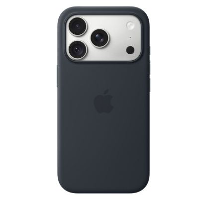Оригинален силиконов кейс с MagSafe за iPhone 18 Pro, iPhone 17 Pro - Apple Silicone Case with MagSafe Navy Blue 3