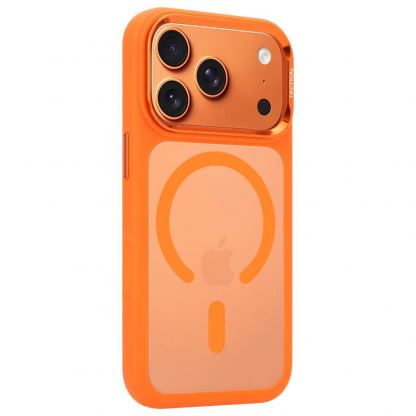 Хибриден удароустойчив кейс с MagSafe за iPhone 18 Pro Max, iPhone 17 Pro Max - Tactical MagForce Hyperstealth 3.0 Cover (orange) 3