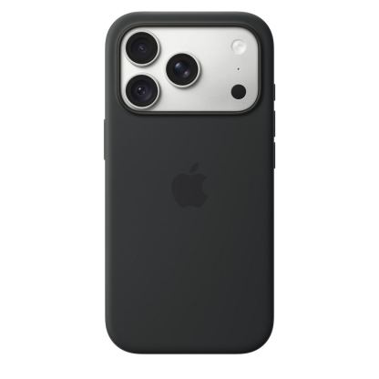 Оригинален силиконов кейс с MagSafe за iPhone 18 Pro Max, iPhone 17 Pro Max - Apple Silicone Case with MagSafe Black 3