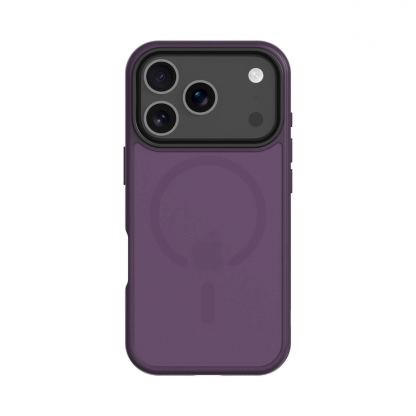 Хибриден удароустойчив кейс с MagSafe за iPhone 18 Pro, iPhone 17 Pro - Tactical MagForce Hyperstealth Cover (burgundy Smoke) 2