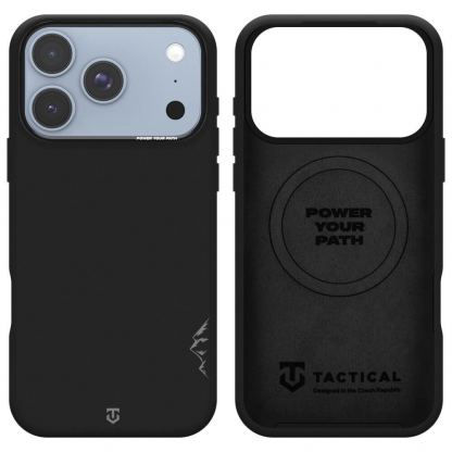 Силиконов калъф с MagSafe за iPhone 18 Pro, iPhone 17 Pro - Tactical MagForce Velvet Smoothie 2.0 Cover Case (asphalt) 5
