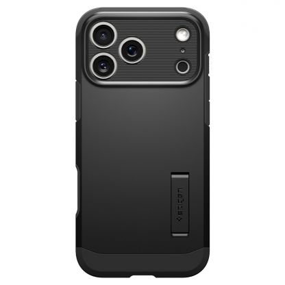Хибриден кейс с най-висока степен на защита с MagSafe за iPhone 18 Pro, iPhone 17 Pro - Spigen Tough Armor T MagSafe Case (черен) 4