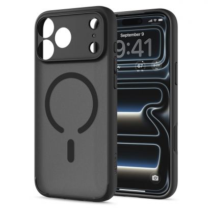 Хибриден кейс с висока степен на защита с MagSafe за iPhone 18 Pro, iPhone 17 Pro - Spigen Ultra Hybrid MagSafe Case (черен-мат) 15