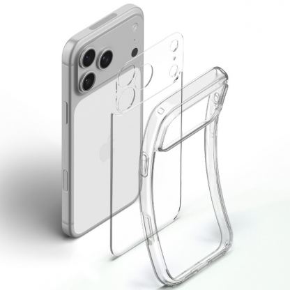 Хибриден кейс с висока степен на защита за iPhone 18 Pro Max, iPhone 17 Pro Max - Spigen Ultra Hybrid Case (прозрачен-бял) 6