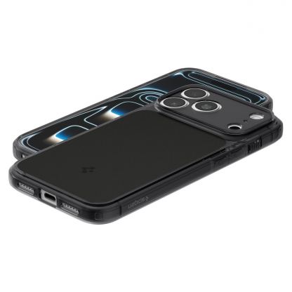 Хибриден кейс с висока степен на защита за iPhone 18 Pro, iPhone 17 Pro - Spigen Ultra Hybrid T MagSafe Case (черен) 6