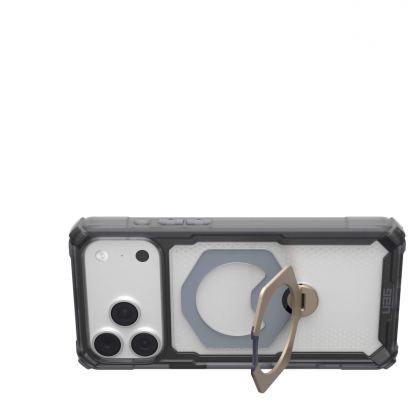 Удароустойчив хибриден кейс с MagSafe за iPhone 18 Pro Max, iPhone 17 Pro Max - UAG Plasma XTE 360 MagSafe Case (ash-titanium) 4
