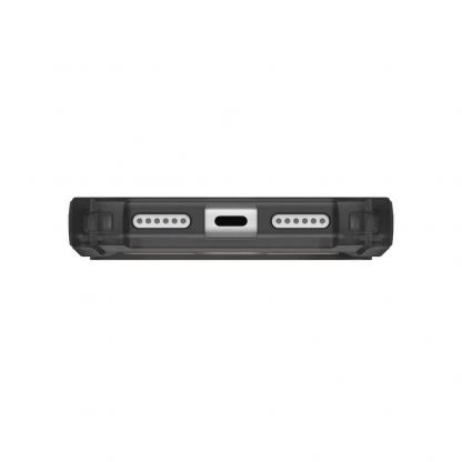 Удароустойчив хибриден кейс с MagSafe за iPhone 18 Pro Max, iPhone 17 Pro Max - UAG Plasma XTE 360 MagSafe Case (ash-titanium) 5