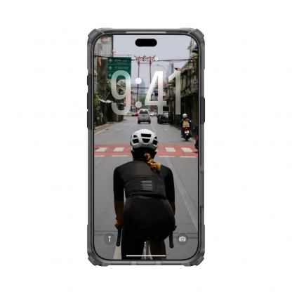 Удароустойчив хибриден кейс с MagSafe за iPhone 18 Pro Max, iPhone 17 Pro Max - UAG Plasma XTE 360 MagSafe Case (ash-titanium) 6