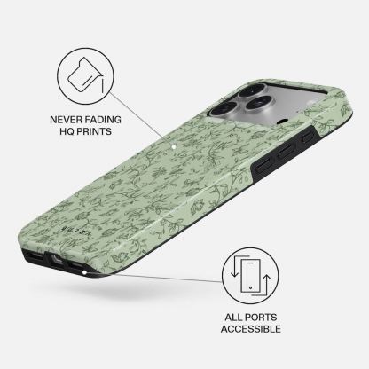 Дизайнерски хибриден удароустойчив кейс с MagSafe за iPhone 18 Pro Max - Burga Tough Magsafe Case (Lost in Thought) 3