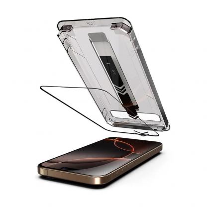  Стъклено защитно покритие за дисплея на iPhone 18 Pro, iPhone 17 Pro - Techsuit TitanGlass Full Cover Tempered Glass (прозрачен)  3