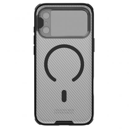 Хибриден удароустойчив кейс с MagSafe за iPhone 18 Pro, iPhone 17 Pro - Nillkin CamShield Prop MagSafe Case (transparent black) 4