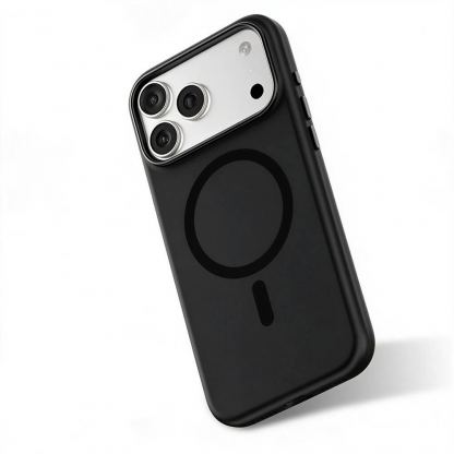 Силиконов (TPU) калъф с MagSafe за iPhone 18 Pro, iPhone 17 Pro - Mutural Pure Soft Silicone MagSafe Case (black) 3
