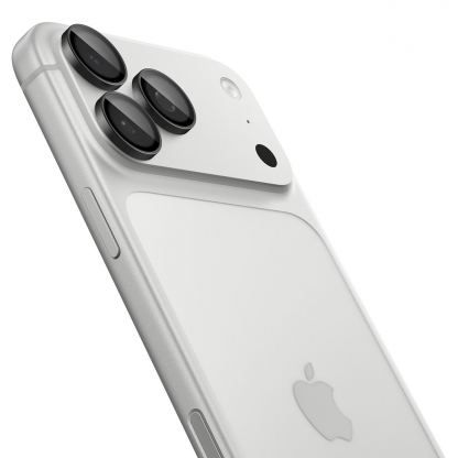 2 комплекта предпазни стъклени лещи за камерата на iPhone 18 Pro Max, iPhone 18 Pro - Spigen Glass tR EZ Fit Optik Pro Lens Protector 2 Pack (black) 4