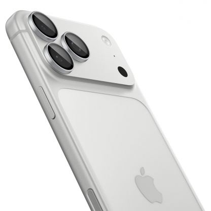 2 комплекта предпазни стъклени лещи за камерата на iPhone 18 Pro Max, iPhone 18 Pro - Spigen Glass tR EZ Fit Optik Pro Lens Protector 2 Pack (silver) 4