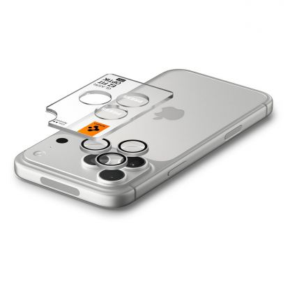 2 комплекта предпазни стъклени лещи за камерата на iPhone 18 Pro Max, iPhone 18 Pro - Spigen Glass tR EZ Fit Optik Pro Lens Protector 2 Pack (light blue) 6