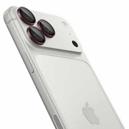 2 комплекта предпазни стъклени лещи за камерата на iPhone 18 Pro Max, iPhone 18 Pro - Spigen Glass tR EZ Fit Optik Pro Lens Protector 2 Pack (dark cherry) 4