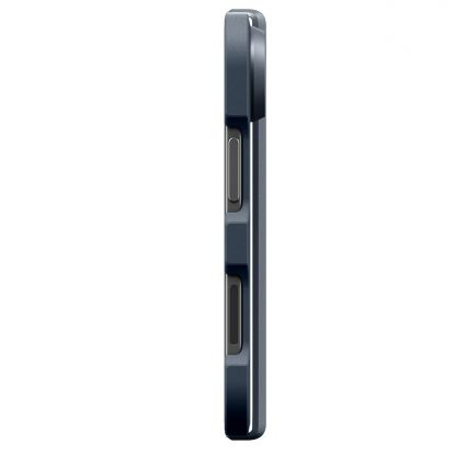Хибриден кейс с най-висока степен на защита за iPhone Duo - Spigen Tough Armor Pro MagSafe Case (metal slate) 8