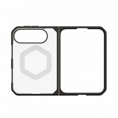 Удароустойчив хибриден кейс с MagSafe за iPhone Duo - UAG Mouve MagSafe Case (прозрачен) 9