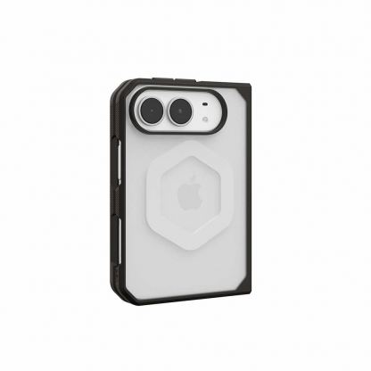 Удароустойчив хибриден кейс с MagSafe за iPhone Duo - UAG Mouve MagSafe Case (прозрачен) 14
