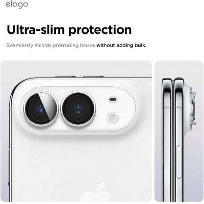 Предпазна плочка за камерата на iPhone Duo - Elago Tempered Glass Camera Lens Protector (clear) 5