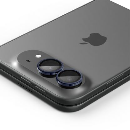 2 комплекта предпазни стъклени лещи за камерата на iPhone Duo - Spigen Glass tR EZ Fit Optik Pro Lens Protector 2 Pack (black) 2