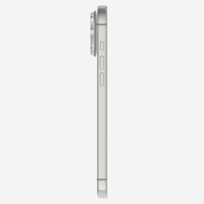 Предпазна плочка за камерата на iPhone 18 Pro - Spigen Glass tR EZ Fit Optik Pro XL (silver) 10