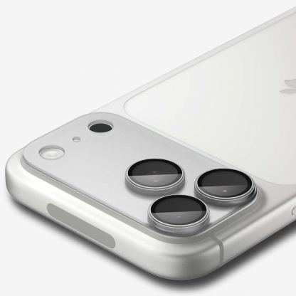 Предпазна плочка за камерата на iPhone 18 Pro Max - Spigen Glass tR EZ Fit Optik Pro XL (silver) 5