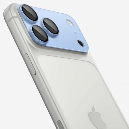 Предпазна плочка за камерата на iPhone 18 Pro Max - Spigen Glass tR EZ Fit Optik Pro XL (light blue) 2
