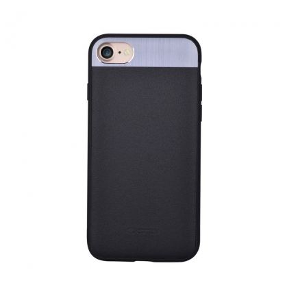 Comma Vivid Leather Case - кожен кейс за iPhone 7 Plus, iPhone 8 Plus (черен) 4