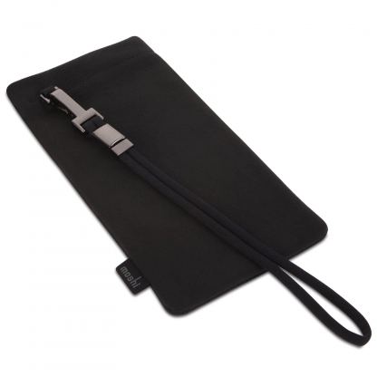 Moshi iPouch Plus Case - универсален микрофибърен калъф за iPhone 8 Plus, 7 Plus, 6 Plus, Note 4, Note 5, Huawei P9, P10, LG G5, G6 и други устройства до 5.5 инча големина на дисплея (черен) 3