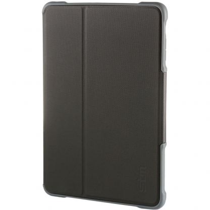 STM Dux Plus Ultra Protective Case - удароустойчив хибриден кейс iPad Air (черен) 2