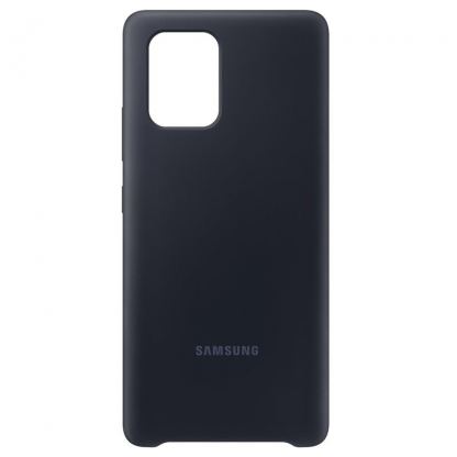 Samsung Silicone Cover Case EF-PG770TBEGEU - оригинален силиконов кейс за Samsung Galaxy S10 Lite (черен) 4
