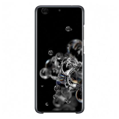 Samsung LED Cover EF-KG988CB - оригинален заден кейс, през който виждате информация от Samsung Galaxy S20 Ultra (черен) 2
