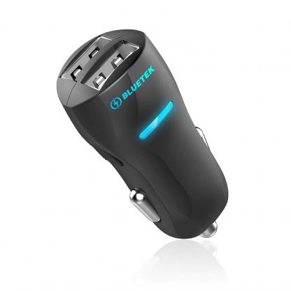TeckNet iEP172Car Charger 4.8A and MFI Lightning Cable - зарядно за кола 4.8A с 2xUSB изходa и Lightning кабел за iPhone, iPad и iPod с Lightning порт (черен) 2