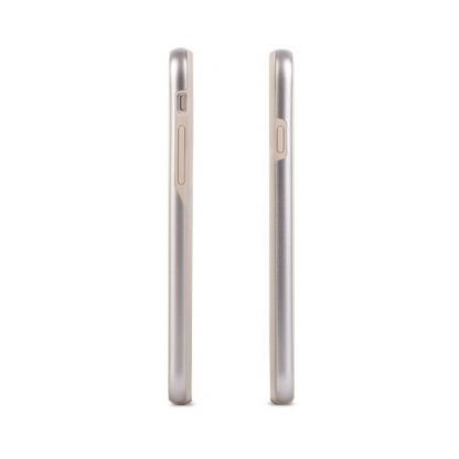 Moshi iGlaze Case - тънък удароустойчив хибриден кейс за iPhone SE 2020, iPhone 7, iPhone 8 (жълт) 6